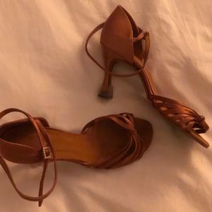 Supadance Crisscross Strap Ballroom Dance Shoes